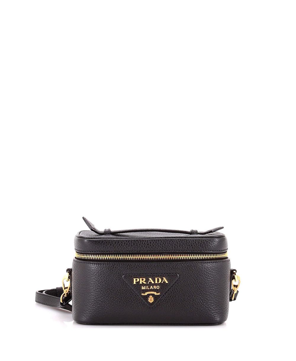Pre-Owned Prada сумка-шоппер Mini Convertible Top Handle Vitello Daino