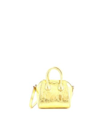 Pre-Owned Givenchy Micro Antigona Bag Leather