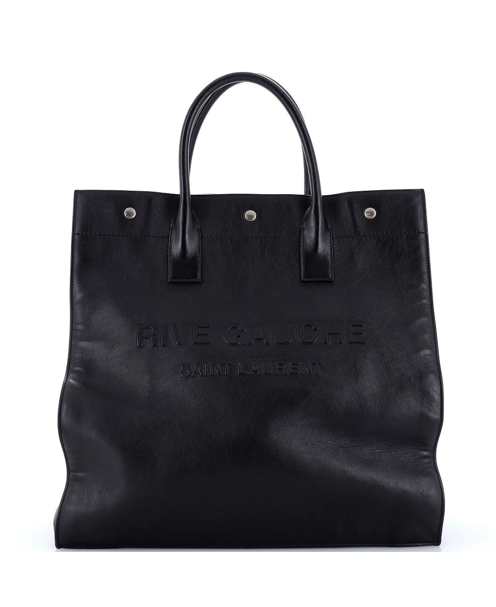 Pre-Owned Saint Laurent кожаная сумка-шоппер Tall Rive Gauche