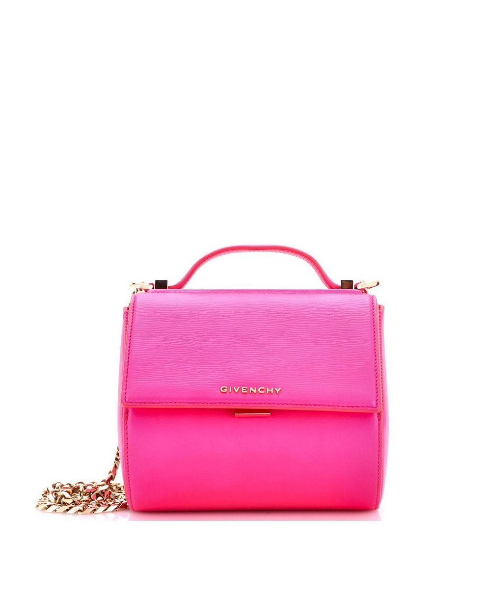 Мини-сумка Givenchy Mini Chain Pandora Box Leather