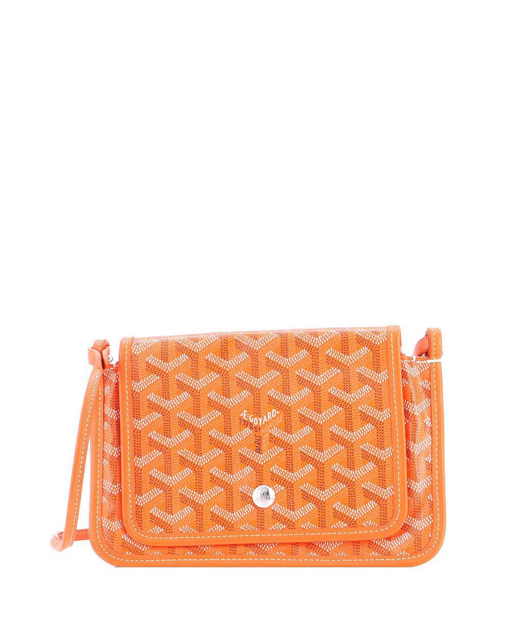 Pre-Owned Goyard Plumet Clutch Wallet Coated Canvas