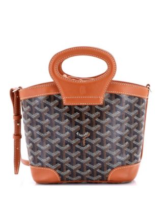 Мини-сумка Goyard Beluga из покрытого холста (б/у)