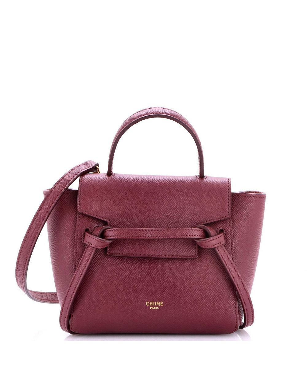 Сумка Pre-Owned Celine Pico Belt Bag Textured Leather