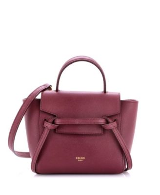 Сумка Pre-Owned Celine Pico Belt Bag Textured Leather