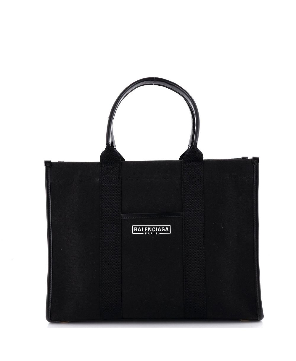 Pre-Owned Balenciaga Medium Hardware Tote Canvas