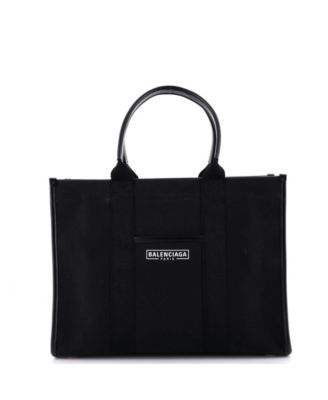 Pre-Owned Balenciaga Medium Hardware Tote Canvas