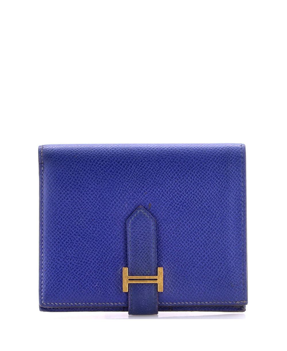 Pre-Owned HERMÉS Compact Bearn Wallet Epsom