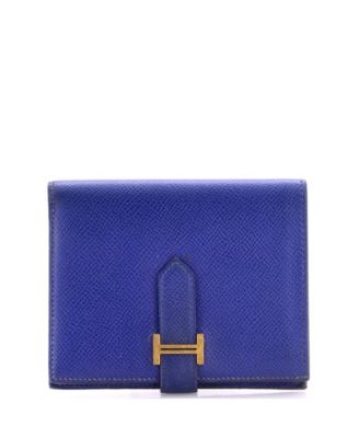 Pre-Owned HERMÉS Compact Bearn Wallet Epsom