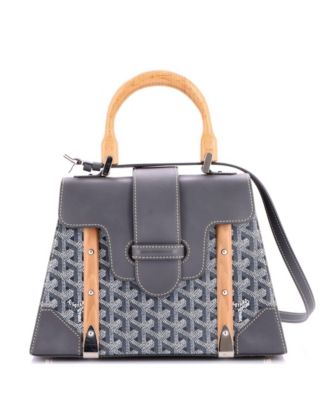 Pre-Owned Goyard сумка Saigon PM с ручкой, покрытый холст и кожа