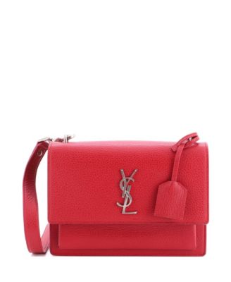 Сумка Saint Laurent Medium Sunset Satchel Leather (б/у)