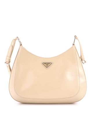 Pre-Owned Prada большая сумка через плечо Cleo из кожи Spazzolato