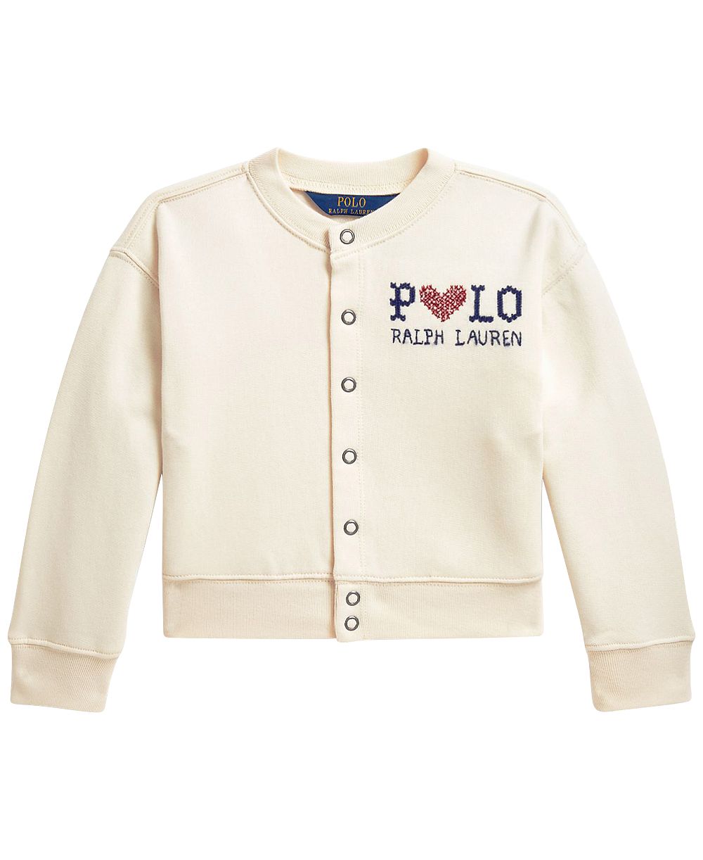 Polo Ralph Lauren Детский кардиган из флиса с логотипом