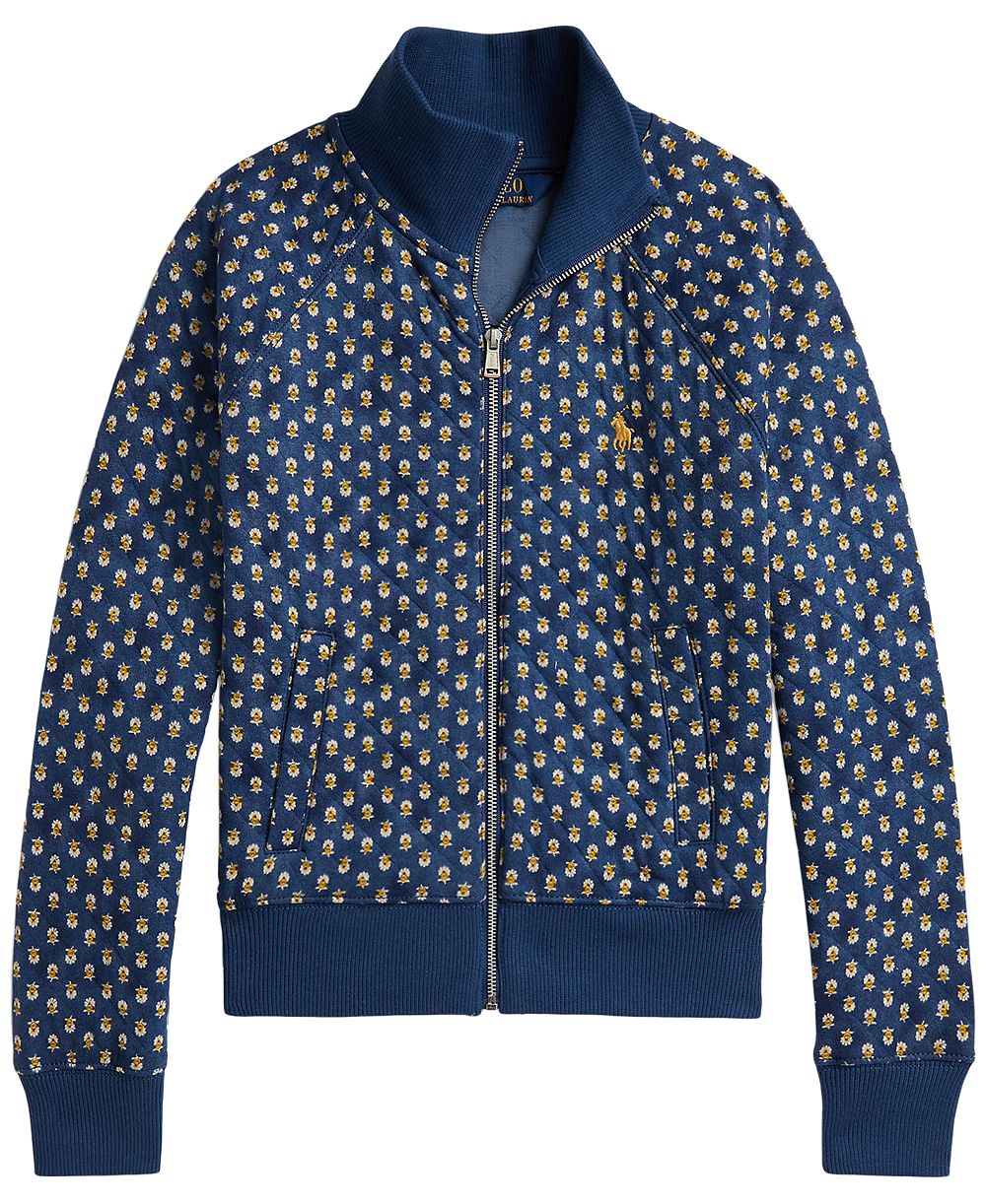 Polo Ralph Lauren Детская стеганая куртка с цветочным принтом