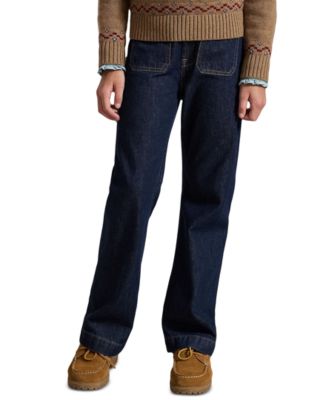 Джинсы Polo Ralph Lauren Girls' 7-16 Logo Flared Denim