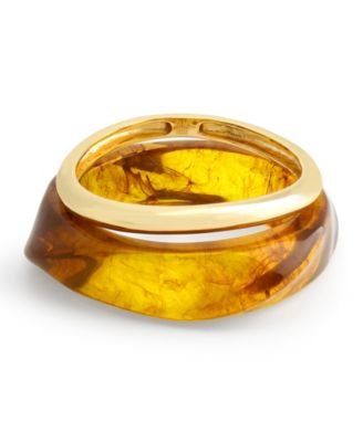 Robert Lee Morris Soho браслет Bangle Bracelet Set Brown Resin