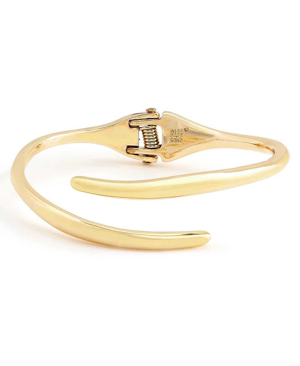 Браслет Robert Lee Morris Soho Gold Fluid Bypass Round Bangle
