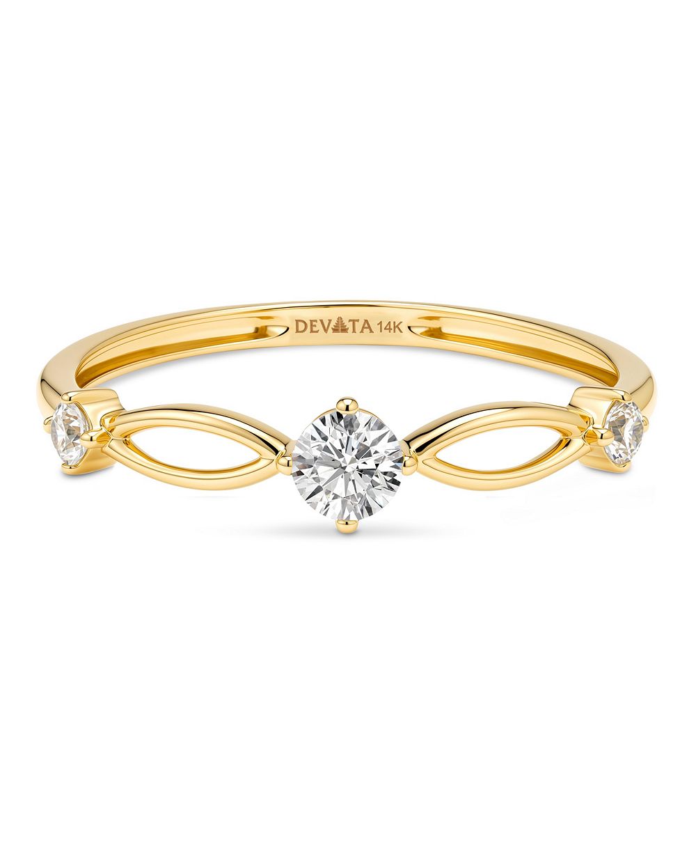 Кольцо Devata Love Knot из 14K Gold