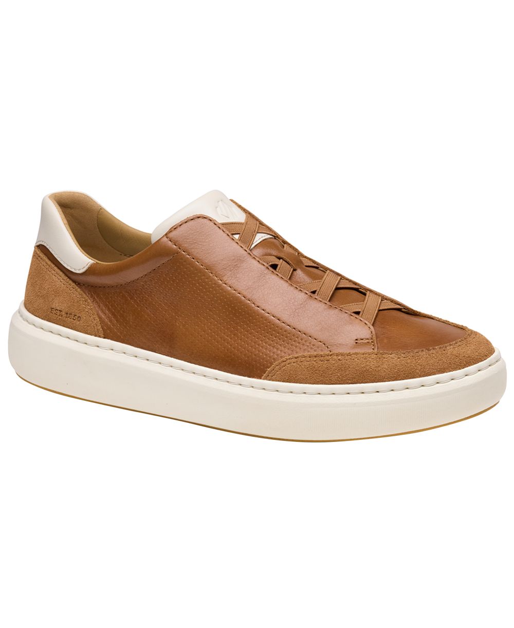 Johnston & Murphy Men's Anders Stretch Round-Toe Shoes