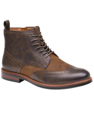 Johnston & Murphy Mens XC+ Durham Wingtip Waterproof Boots