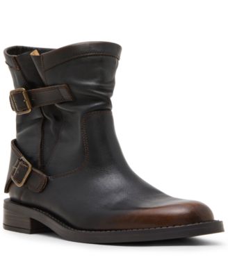 Brown Distressed Leather