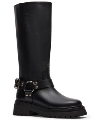 Steve Madden Женские высокие сапоги Everest Platform Lug-Sole Engineer