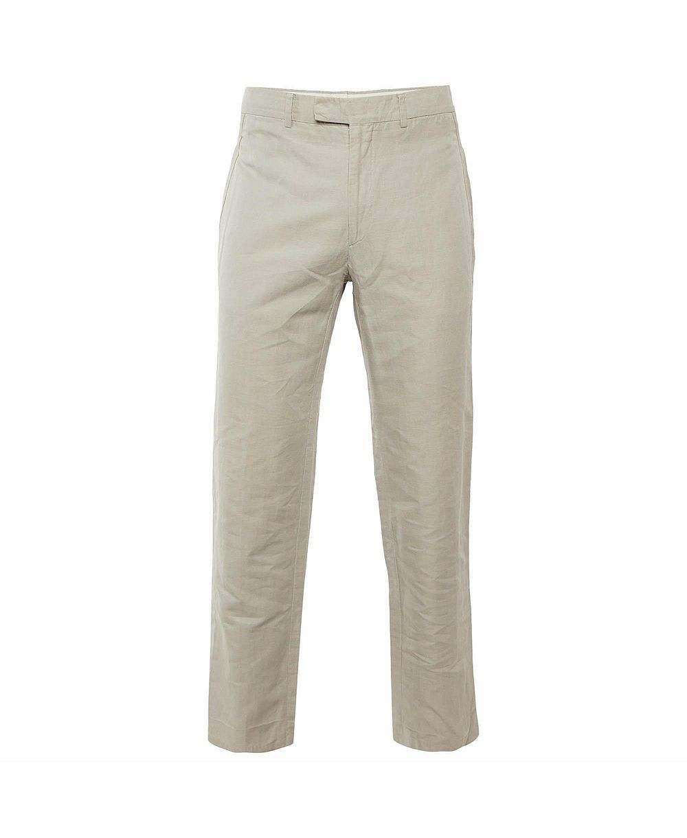 Мужские брюки Pre-Owned HERMES Linen and Cotton