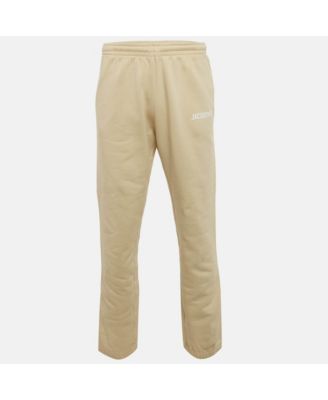 Мужские брюки Jacquemus Le Jogging из хлопка с логотипом, б/у