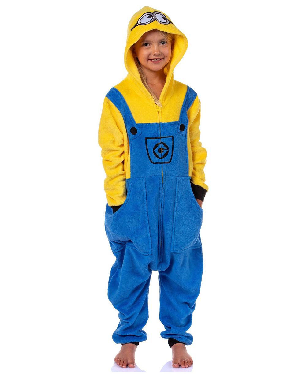 Детская пижама Despicable Me Minions Union Suit Bob Hooded