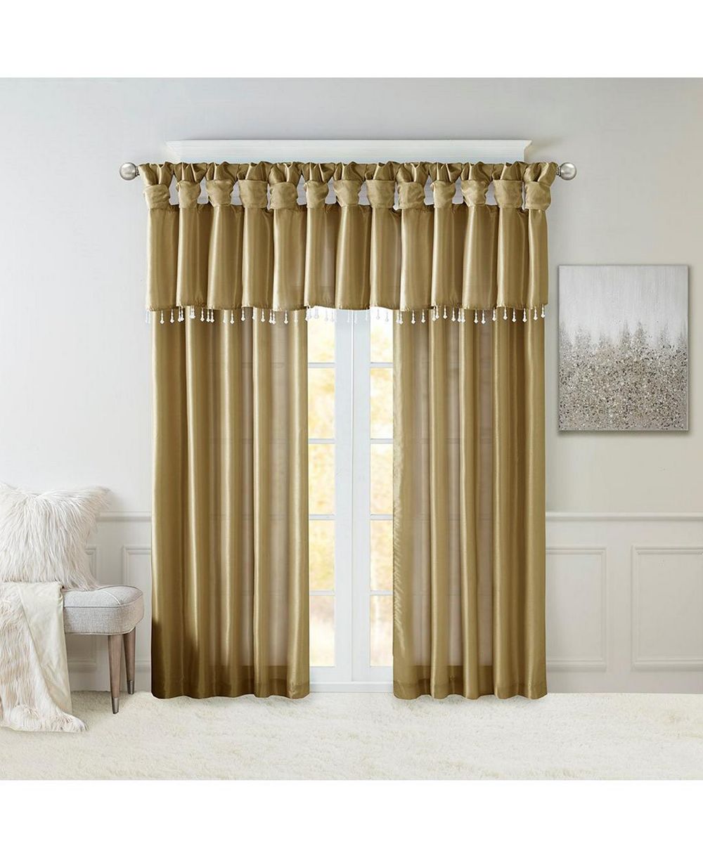 Штора Avobird Twist Tab Lined Window Curtain