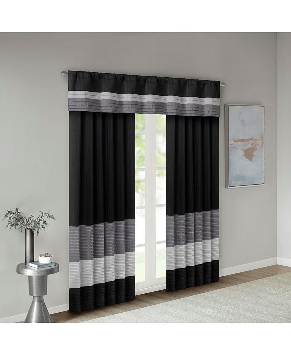 Avobird Pintuck Curtain Panel Only 1 Piece Panel