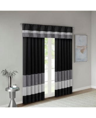 Avobird Pintuck Curtain Panel Only 1 Piece Panel