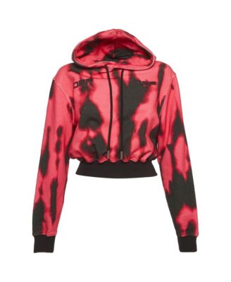Женское худи Off-White с принтом логотипа, б/у