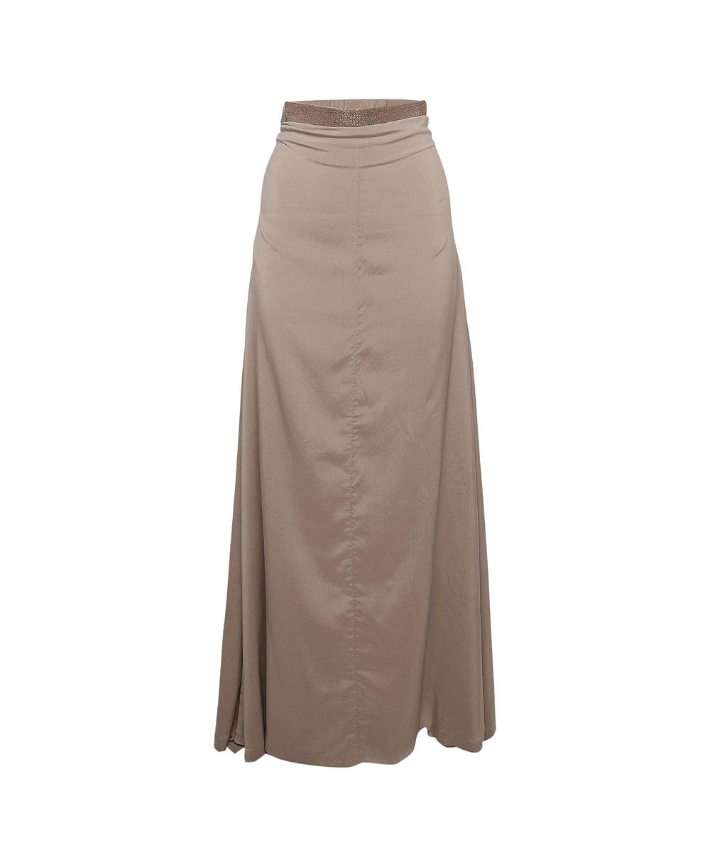 Pre-Owned Brunello Cucinelli Women's Silk Blend Monili Band Skirt