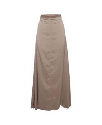 Pre-Owned Brunello Cucinelli Women's Silk Blend Monili Band Skirt