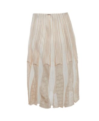 Pre-Owned Missoni Women's Stretch Knit Flared Midi Skirt