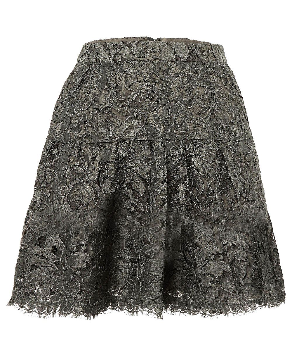 Женская мини-юбка Pre-Owned Dolce & Gabbana Lace