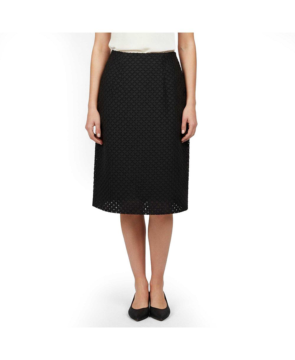 Pre-Owned Burberry Women's Synthetic Fil Coupandeacute Pencil Skirt