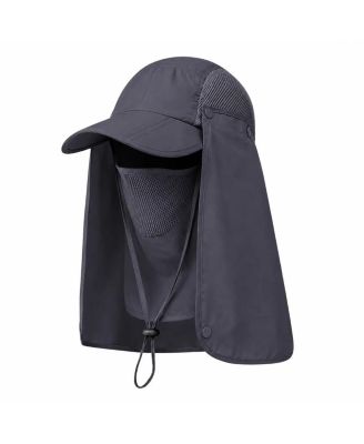 Шляпка Ayamaya 3-in-1 Foldable UPF 50+ Wide Brim Sun Hat сremovable face shield и защитой шеи для мужчин и женщин