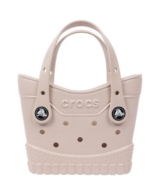Crocs женская мини-сумка-тоут из EVA с блестками, совместима с Jibbitz