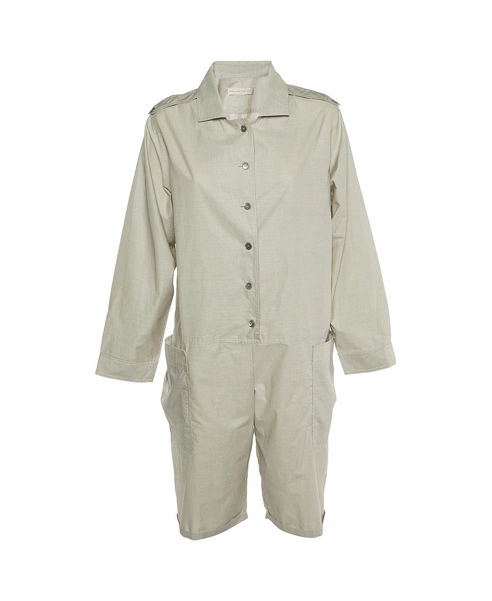 Женский полосатый хлопковый комбинезон Pre-Owned Stella Mccartney