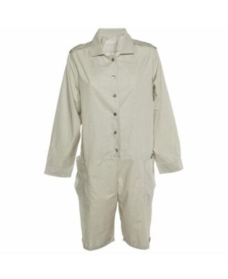 Женский полосатый хлопковый комбинезон Pre-Owned Stella Mccartney