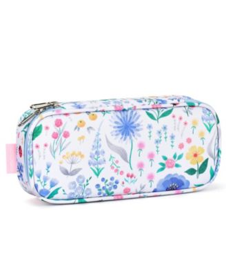 Floral sky blue medium