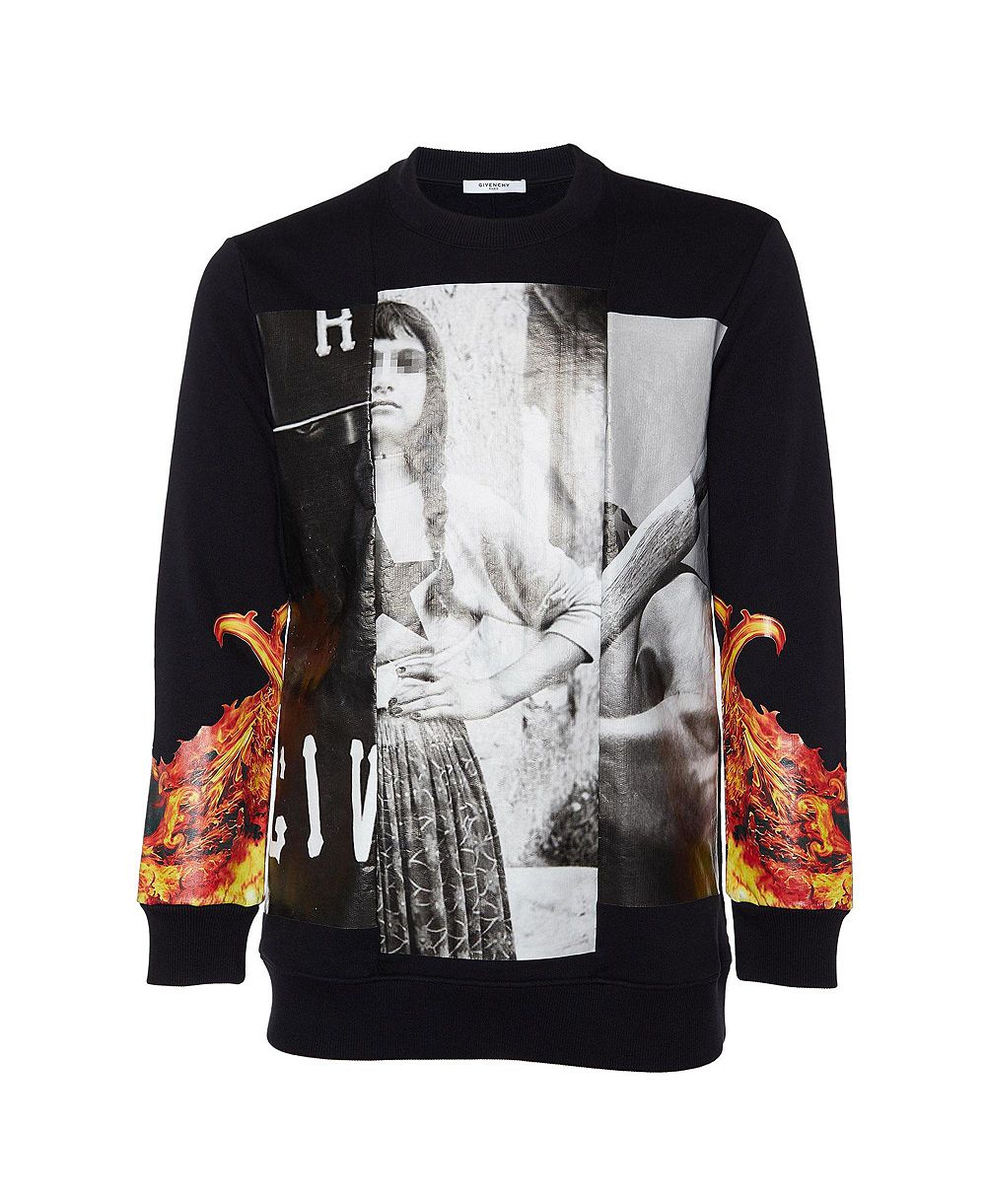 Pre-Owned Givenchy Men's Printed Cotton Sweatshirt