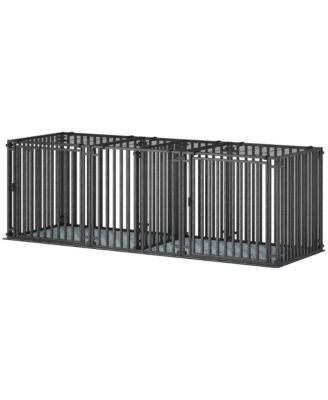 Прочная клетка для собак RUIE 83 in Extra Large с разделителем и ковриком