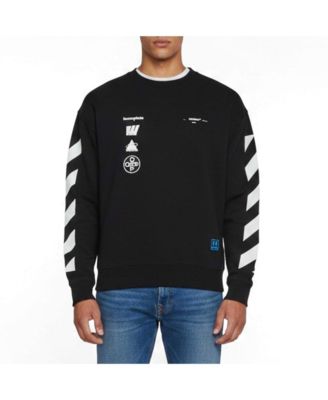 Pre-Owned Off-White Men's Diag Mariana De Silva Graphic Jersey Sweatshirt