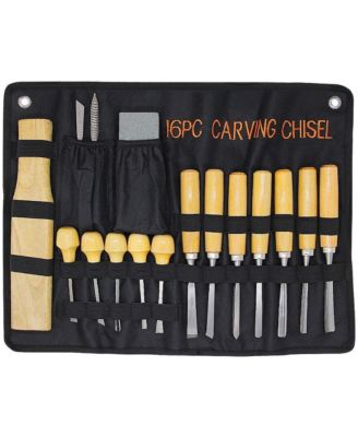 XDOVET Wood Carving Tools Set Chisel Gouge Whetstones Handle