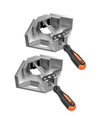 XDOVET Right Angle Clamp Single Handle 90degree(s) Aluminum Alloy Corner Clip Woodworking Vise Adjustable Swing Jaw