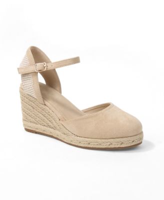 Женские эспадрильи на танкетке BERNESS Marlene Jute-Wrapped Closed Toe