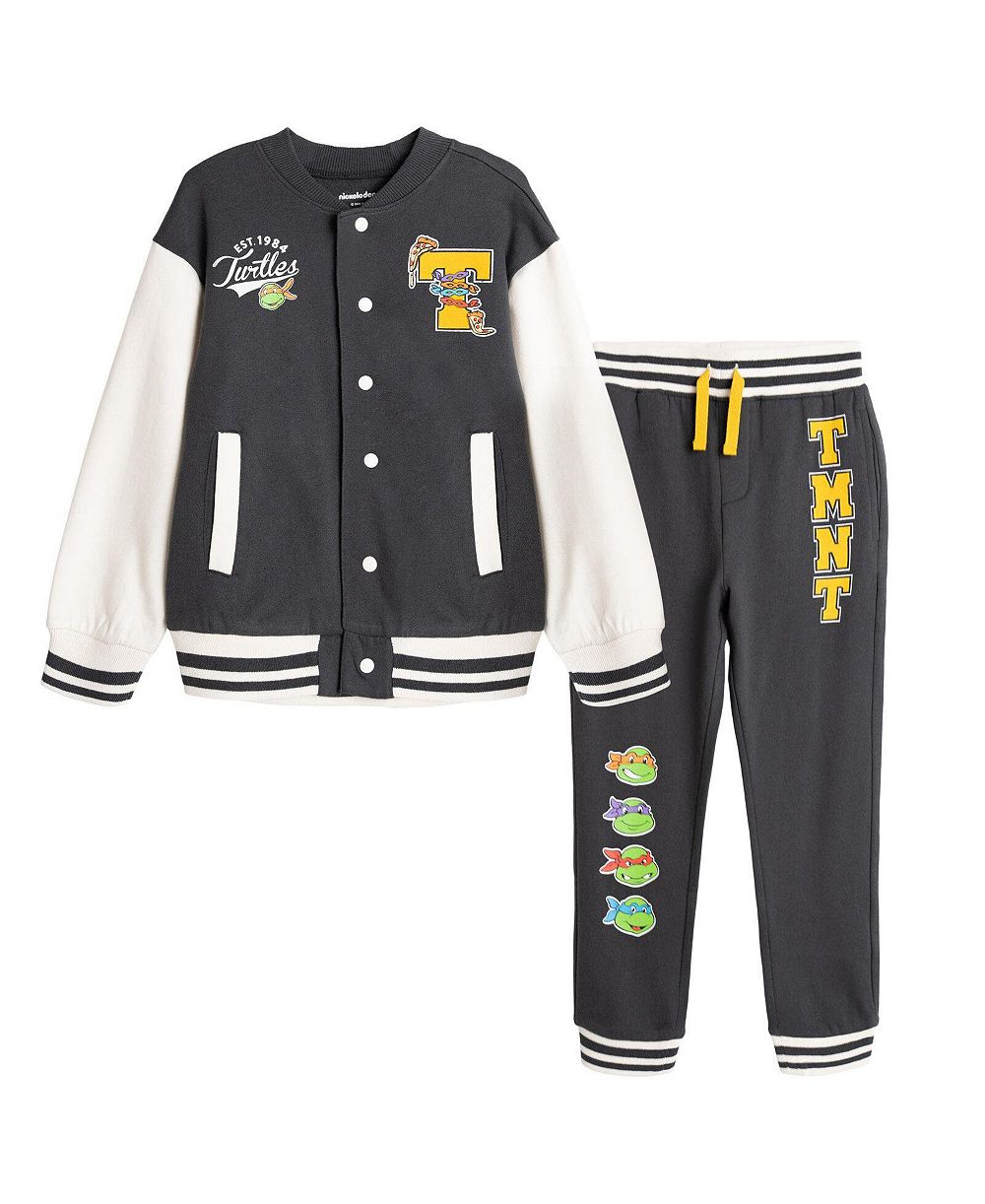 Teenage Mutant Ninja Turtles Детский флисовый комплект из куртки и брюк Varsity