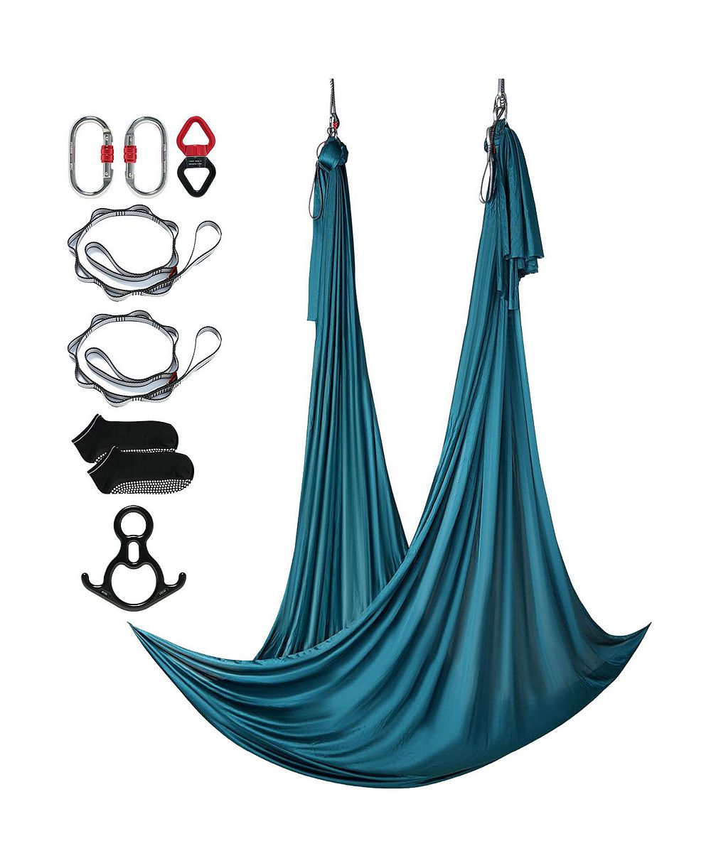 Набор для йоги VEVOR Aerial Silk Yoga Swing, гамак-трапеция 11 Yards